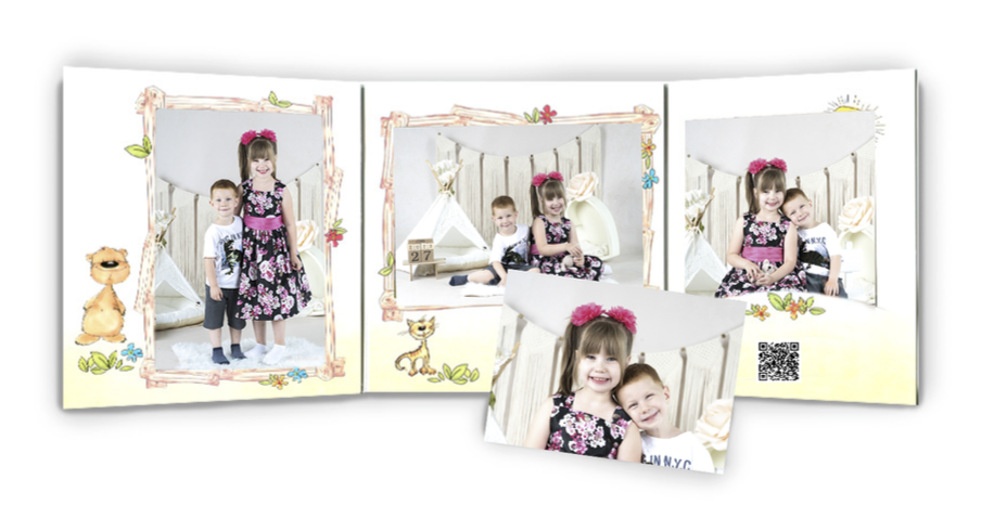 Fotomappe Geschwister